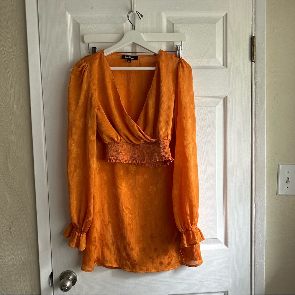 Lulus top skirt set